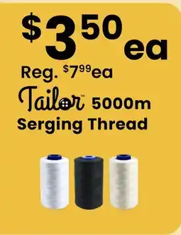 Fabricland Tailor 5000m Serging Thread offer