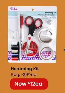 Fabricland Tailor Hemming Kit offer