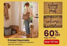 Fabricland Printed Doormats offer