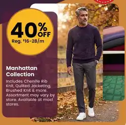 Fabricland Manhattan Collection offer