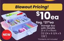 Fabricland Storage Box with Handle offer