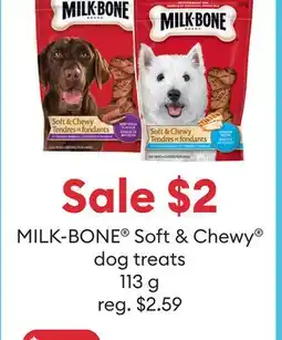 Petsmart MILK-BONE Soft & Chewy dog treats offer