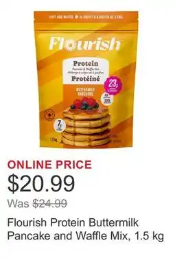 Costco Flourish Protein Buttermilk Pancake and Waffle Mix offer