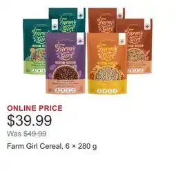 Costco Farm Girl Cereal, 6 × offer