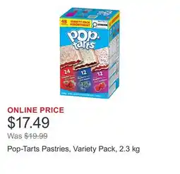 Costco Pop-Tarts Pastries, Variety Pack offer