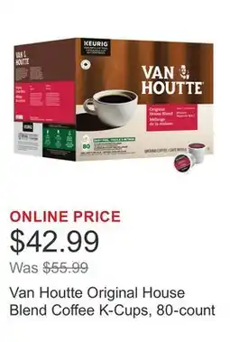 Costco Van Houtte Original House Blend Coffee K-Cups, 80-count offer