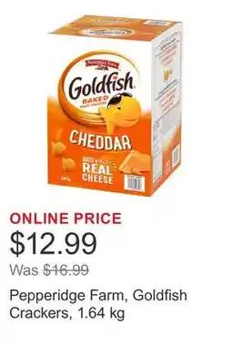 Costco Pepperidge Farm, Goldfish Crackers offer