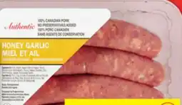 Food Basics AUTHENTIC FRESH PORK SAUSAGES offer