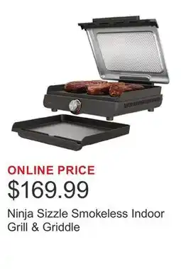 Costco Ninja Sizzle Smokeless Indoor Grill & Griddle offer