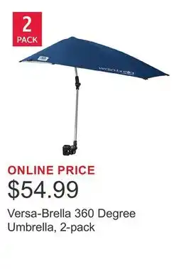 Costco Versa-Brella 360 Degree Umbrella, 2-pack offer