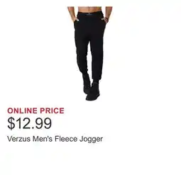 Costco Verzus Men's Fleece Jogger offer