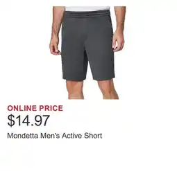 Costco Mondetta Men's Active Short offer