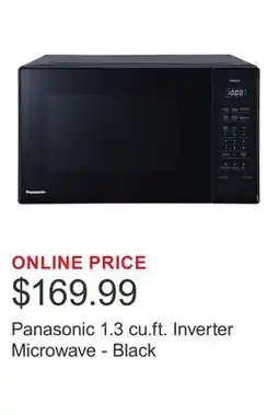 Costco Panasonic 1.3 cu.ft. Inverter Microwave - Black offer