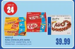 Wholesale Club KING CHOCOLATE BARS, 24'S offer