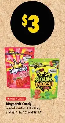 Wholesale Club MAYNARDS CANDY offer