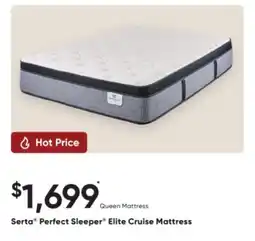 Sleep Country Serta Perfect Sleeper Elite Cruise Mattress offer