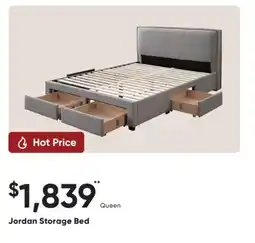 Sleep Country Jordan Storage Bed offer