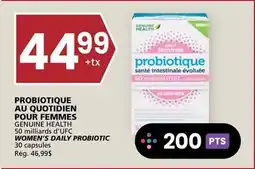 Rachelle-Bery Grocery GENUINE HEALTH 50 milliards d'UFC WOMEN'S DAILY PROBIOTIC offer