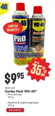 Bumper to Bumper WD-40 Combo Pack offer