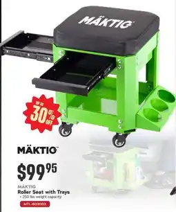 Bumper to Bumper MÄKTIG Roller Seat with Trays offer