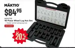 Bumper to Bumper MÄKTIG 16-Piece Wheel Lug Nut Set offer