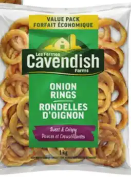 Giant Tiger Les Fermes Cavendish Rondelles D'Oignon offer