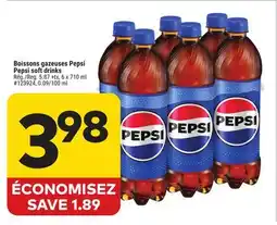 Giant Tiger Pepsi soft drinks offer