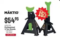 Bumper to Bumper MÄKTIG Professional 3 Ton Stands offer