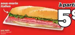 Metro SOUS-MARIN ITALIEN | SUBMARINE offer
