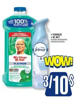 Jean Coutu FEBREZE M.NET Selected products offer