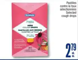Jean Coutu PERSONNELLE HERB COUGH DROPS offer