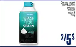 Jean Coutu Personnelle Selected shaving offer