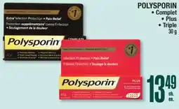 Jean Coutu POLYSPORIN • Complet • Plus • Triple offer