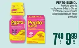Jean Coutu PEPTO-BISMOL, Selected heartburn relief products offer