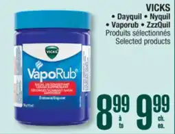 Jean Coutu VICKS • Dayquil • Nyquil • Vaporub • ZzzQuil offer