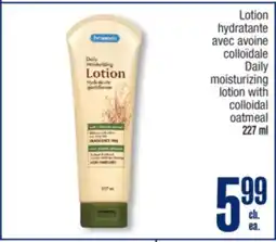 Jean Coutu PERSONNELLE Daily moisturizing lotion with colloidal oatmeal offer