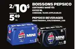 Provigo BOISSONS PEPSICO, 6X222 ML | BEVERAGES offer