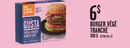 Provigo BURGER VÉGÉ TRANCHÉ offer
