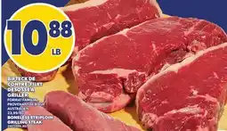 Provigo BIFTECK DE CONTRE-FILET DÉSOSSÉ À GRILLER | BONELESS STRIPLOIN GRILLING STEAK offer