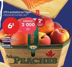 Provigo PËCHES | PEACHES offer