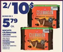 Provigo BISCUITS CÉLÉBRATION LECLERC, 200-350 G | LECLERC CÉLÉBRATION COOKIES offer