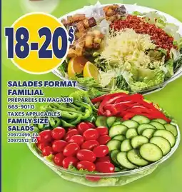 Provigo SALADES FORMAT FAMILIAL, 665-901 G | FAMILY SIZE SALADS offer