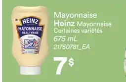 Provigo MAYONNAISE HEINZ offer