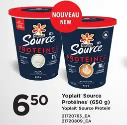 Provigo YOPLAIT SOURCE PROTÉINES , (650 G) | YOPLAIT SOURCE PROTEIN offer