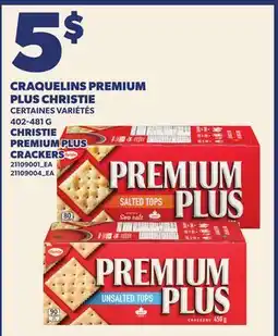 Provigo CRAQUELINS PREMIUM PLUS CHRISTIE, 402-481 G | CHRISTIE PREMIUM PLUS CRACKERS offer