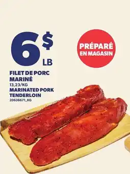 Provigo FILET DE PORC MARINÉ | MARINATED PORK TENDERLOIN offer
