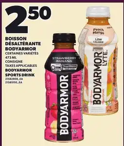 Provigo BOISSON DÉSALTÉRANTE BODYARMOR, 473 ML | BODYARMOR SPORTS DRINK offer