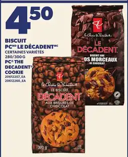 Provigo BISCUIT PC LE DÉCADENT, 280/300 G | PC THE DECADENT COOKIE offer