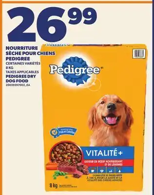 Provigo NOURRITURE SÈCHE POUR CHIENS PEDIGREE | PEDIGREE DRY DOG FOOD offer