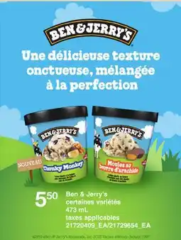 Provigo BEN & JERRY'S offer